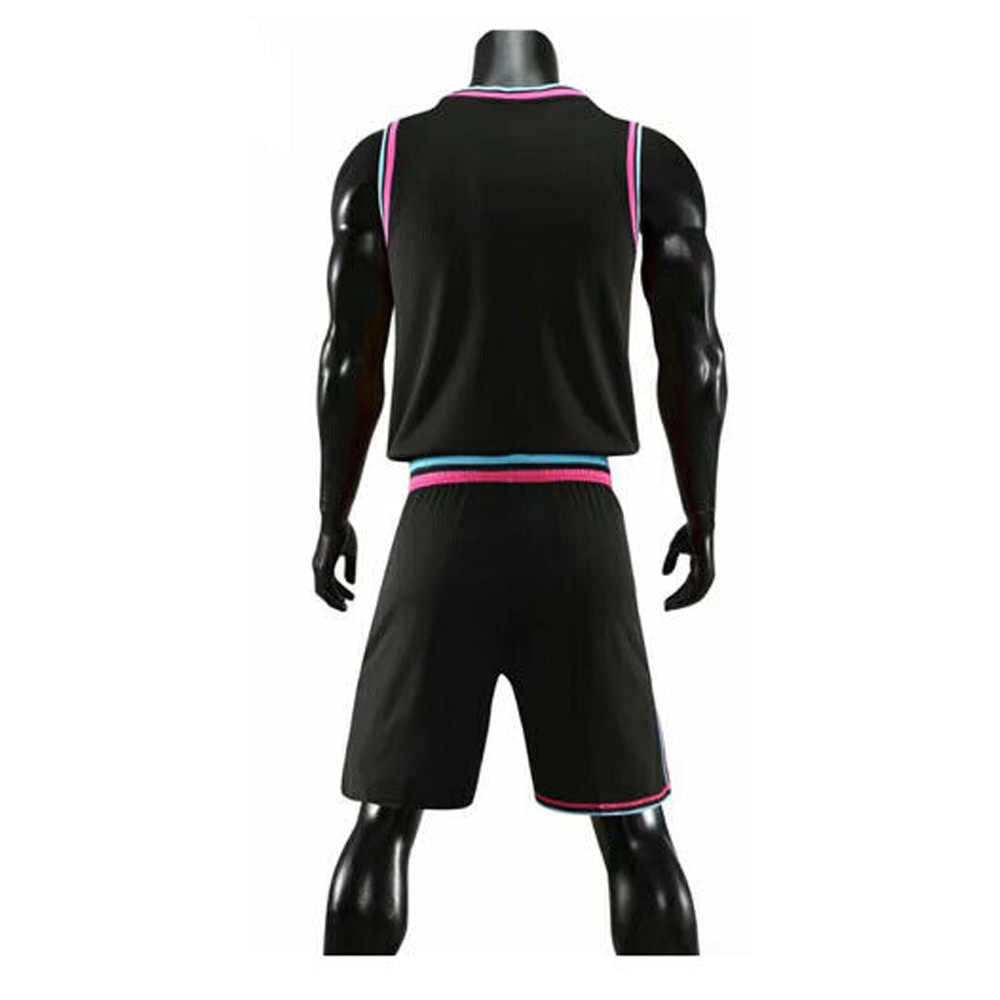 Reversible basketball jerseys with custom logos