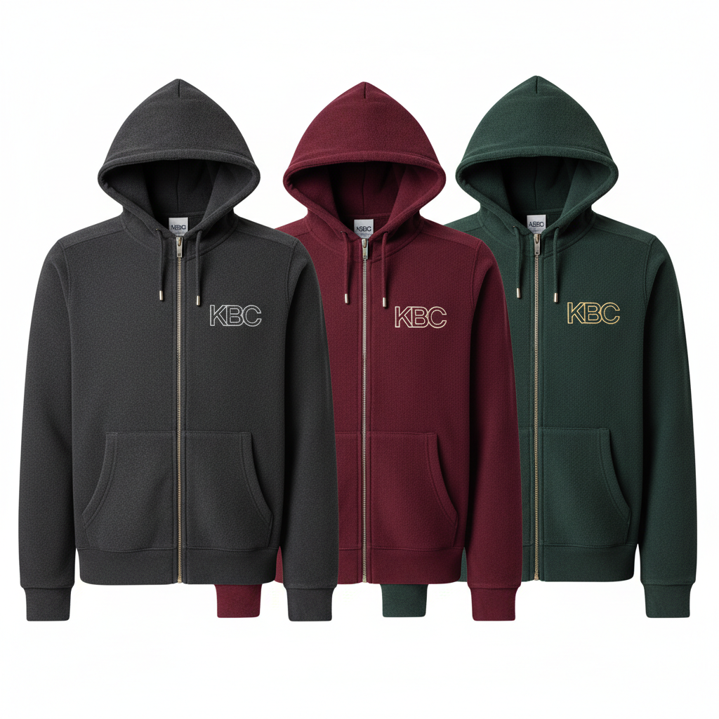 Zip-Up Hoodies - Custom Corporate Apparel