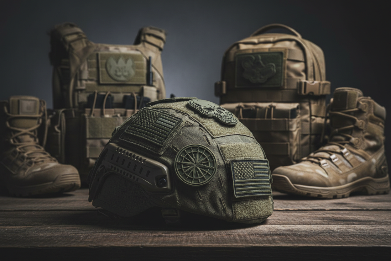 Velcro Helmet Patches