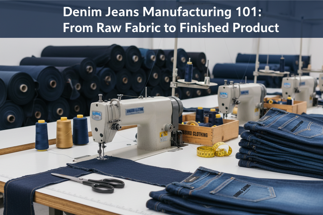 Denim Jeans Manufacturing 101: From Raw Fabric to Finished Product