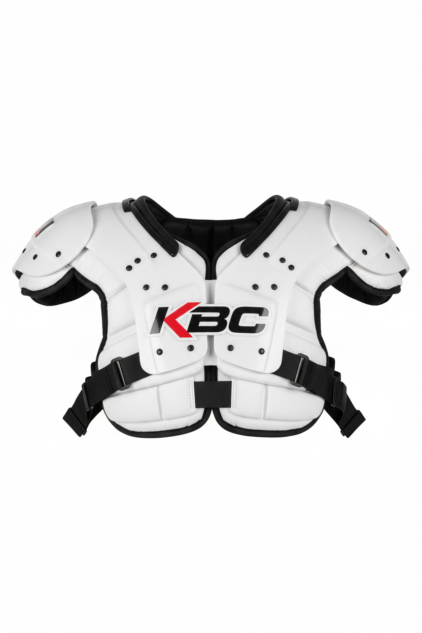 Professional American football shoulder pads - bulk manufacturing