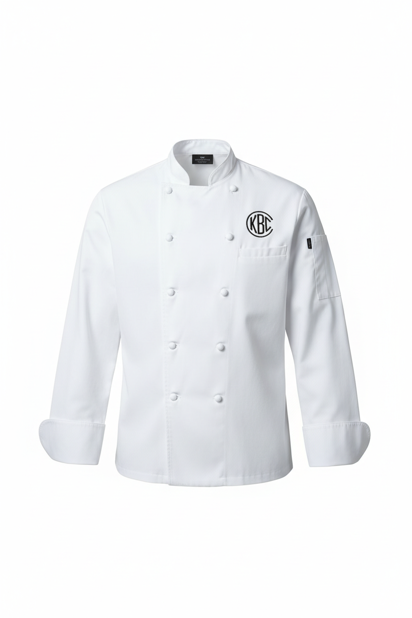 Professional chef coat - bulk manufacturing