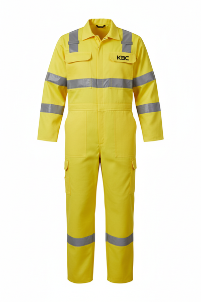 Hi-vis safety coveralls ANSI Class 3