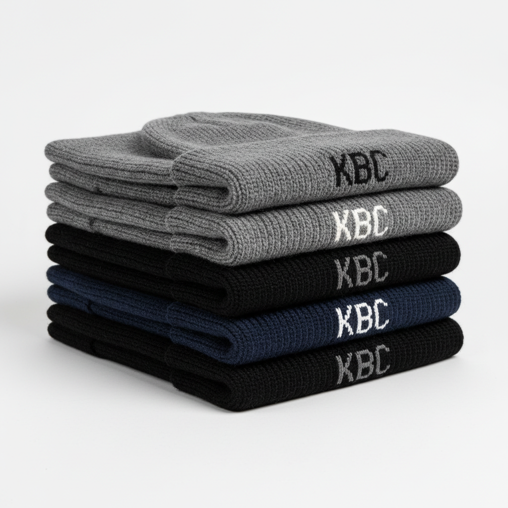 KBC Wholesale Custom Knit Beanies Bulk Order