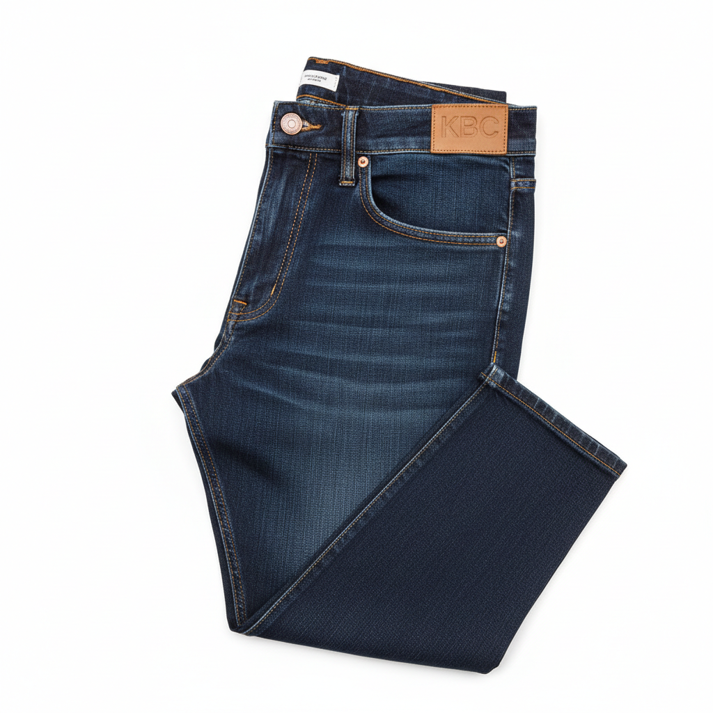 Men's Slim Fit Denim Jeans - Custom Bulk Manufacturing