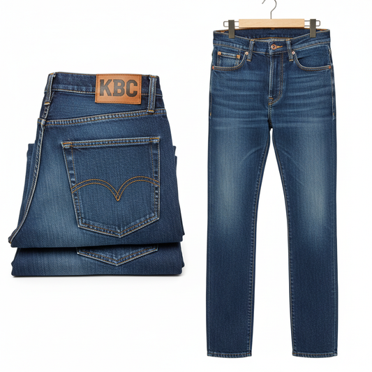 Men's Straight Fit Denim Jeans - Classic Bulk Manufacturing