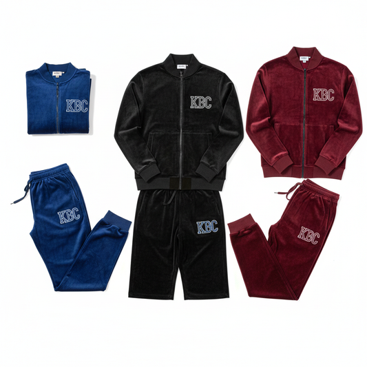Velour Tracksuits - Premium Casual Sets | Bulk Manufacturing
