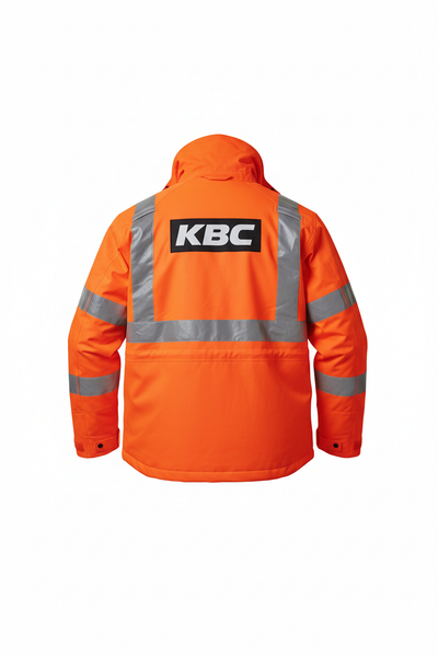 Hi-vis safety jacket waterproof