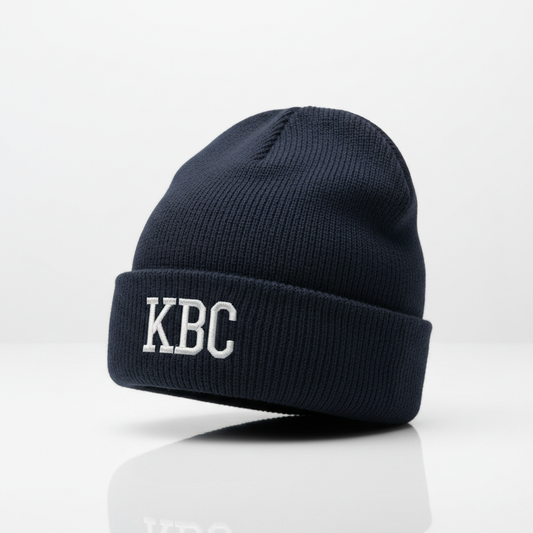 Custom KBC Embroidered Beanie Cap with Logo