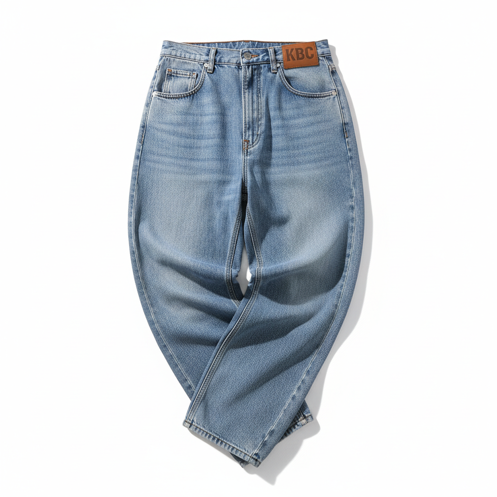 Baggy Denim Jeans - Oversized Relaxed Fit Bulk Manufacturing