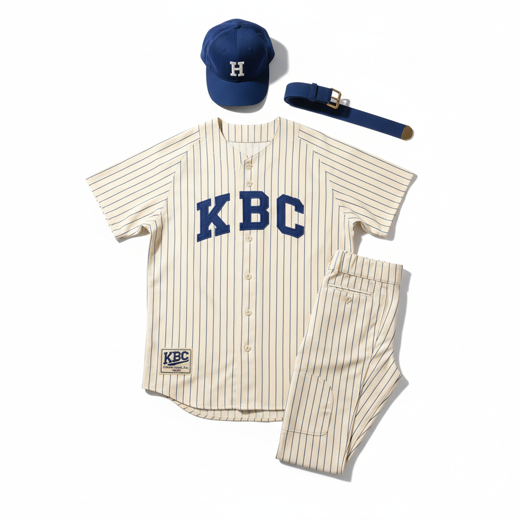 Retro Cream Baseball Uniforms Wholesale Custom Kingbird Clothing